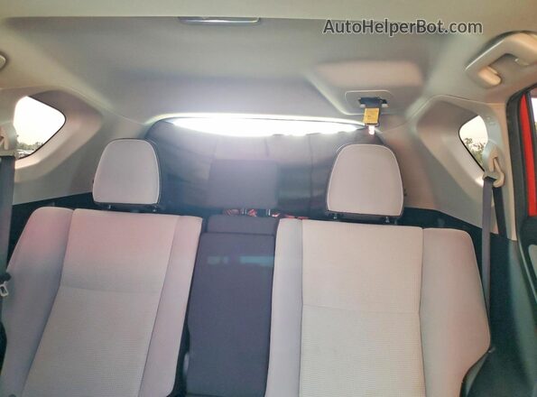 JTMWFREV9HJ142693 2017 TOYOTA RAV4 Red Rear seats view