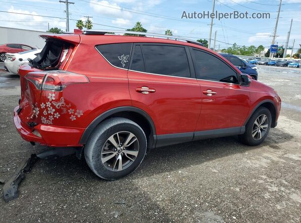 JTMWFREV9HJ142693 2017 TOYOTA RAV4 Red Rear right