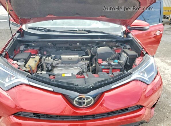 JTMWFREV9HJ142693 2017 TOYOTA RAV4 Red Engine compartment view