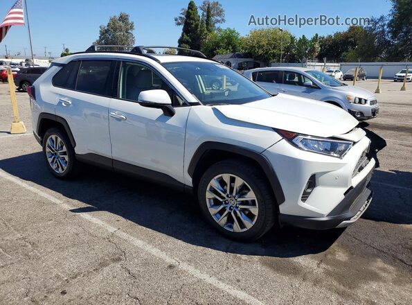JTMY1RFV7LJ022342 2020 TOYOTA RAV4 Белый Передняя правая четверть