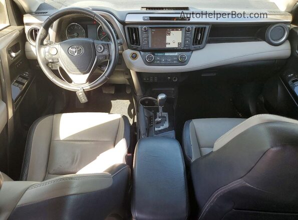 JTMYFREV3GD089558 2016 TOYOTA RAV4 Charcoal Առջևի վահանակի տեսք