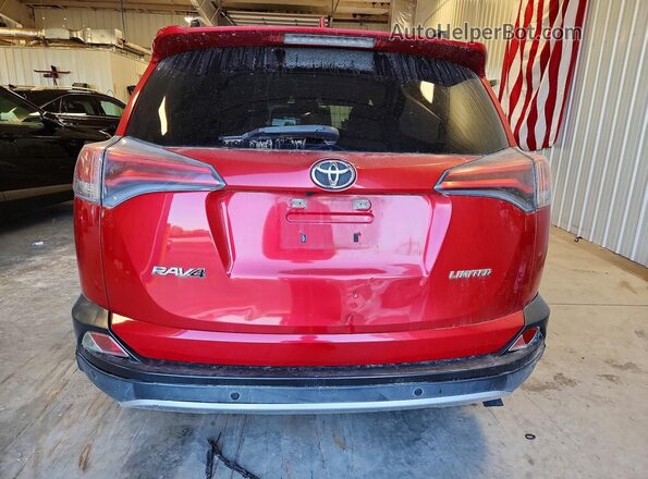 JTMYFREV3GJ070431 2016 TOYOTA RAV4 Red Widok z tyłu