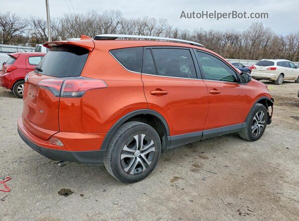 JTMZFREV0GJ075204 2016 TOYOTA RAV4 Red Задня права чверть