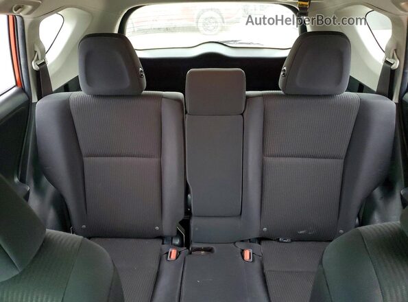 JTMZFREV0GJ075204 2016 TOYOTA RAV4 Red Вид задніх сидінь