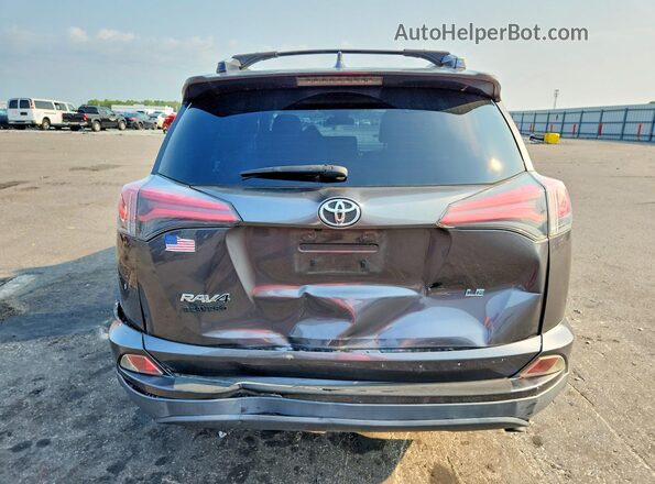 JTMZFREV1JJ185895 2018 TOYOTA RAV4 Gray Հետևի տեսք
