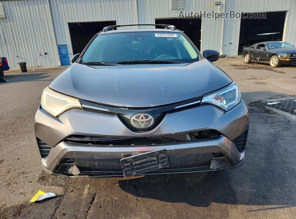 JTMZFREV1JJ185895 2018 TOYOTA RAV4 Gray Դիմացի տեսք