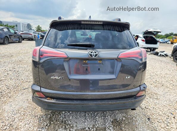 JTMZFREV2JJ207306 2018 TOYOTA RAV4 Gray Вид ззаду