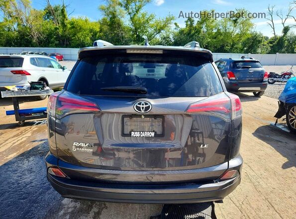 JTMZFREV3JJ152669 2018 TOYOTA RAV4 Gray Widok z tyłu