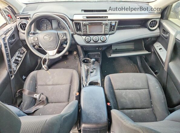 JTMZFREV5HD100498 2017 TOYOTA RAV4 White Widok deski rozdzielczej