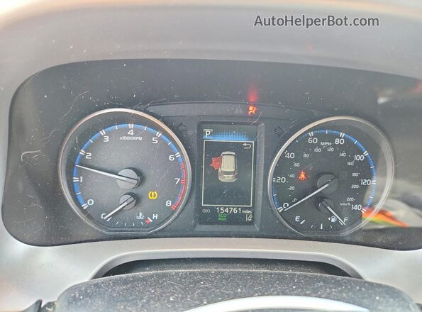 JTMZFREV5HJ124947 2017 TOYOTA RAV4 Blue Vista del cuadro de instrumentos