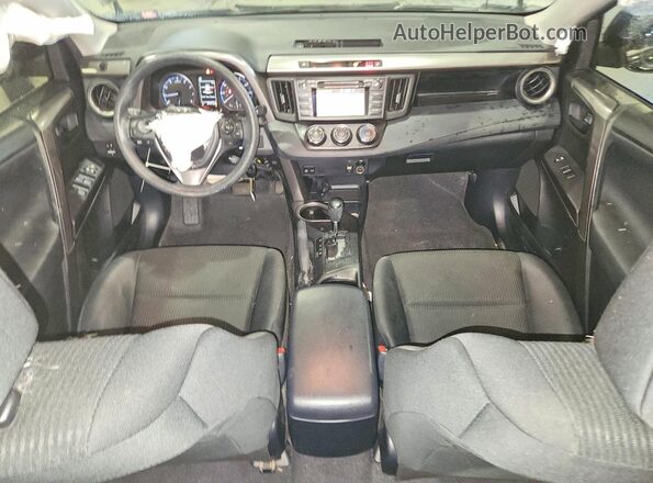 JTMZFREV5HJ136130 2017 TOYOTA RAV4 Gray Առջևի վահանակի տեսք