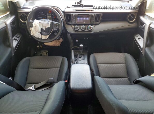 JTMZFREV5JJ208255 2018 TOYOTA RAV4 White Առջևի վահանակի տեսք