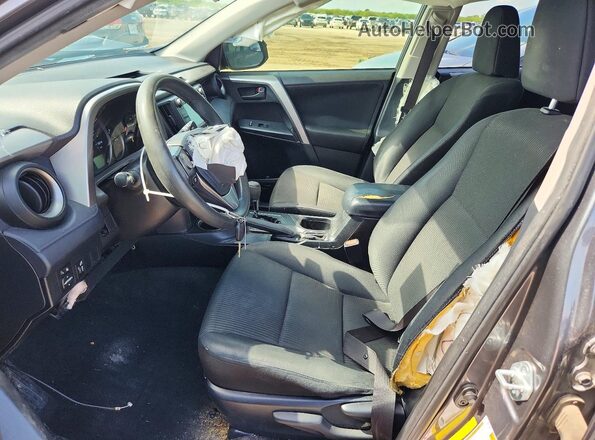 JTMZFREV6GD092183 2016 TOYOTA RAV4 Серый Вид салона спереди