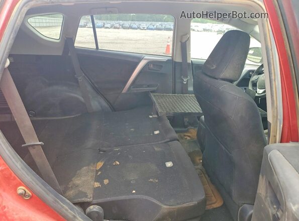 JTMZFREV6GJ082853 2016 TOYOTA RAV4 Red Вид задніх сидінь