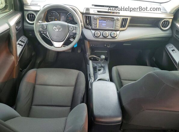 JTMZFREV7JJ211920 2018 TOYOTA RAV4 White Առջևի վահանակի տեսք