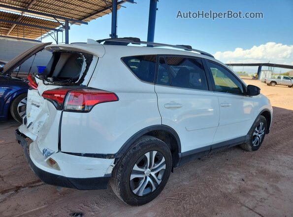 JTMZFREV7JJ732572 2018 TOYOTA RAV4 Белый Задняя правая четверть