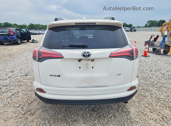 JTMZFREVXHJ710687 2017 TOYOTA RAV4 White Вид ззаду