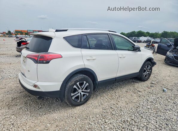 JTMZFREVXHJ710687 2017 TOYOTA RAV4 White Задня права чверть