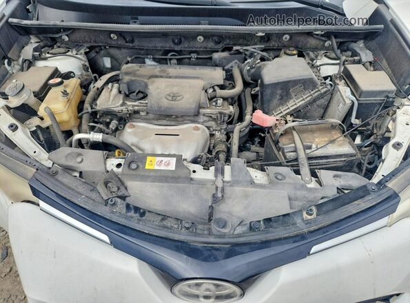 JTMZFREVXHJ710687 2017 TOYOTA RAV4 White Вид підкапотного простору