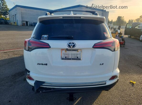 JTMZFREVXJJ750936 2018 TOYOTA RAV4 White Vista trasera