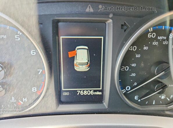 JTMZFREVXJJ750936 2018 TOYOTA RAV4 White Vista del cuadro de instrumentos