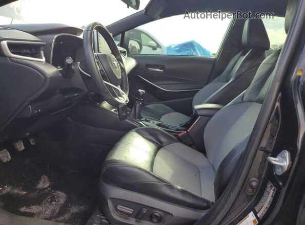 JTNA4MBE6M3113556 2021 TOYOTA COROLLA Черный Вид салона спереди