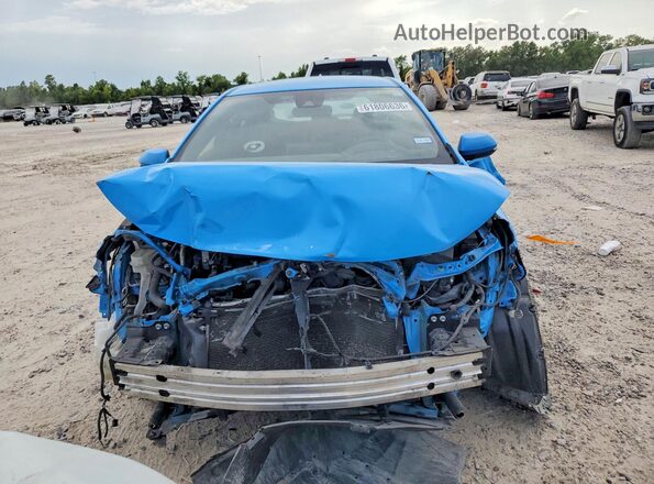 JTNB4MBE9M3134695 2021 TOYOTA COROLLA Blue Դիմացի տեսք