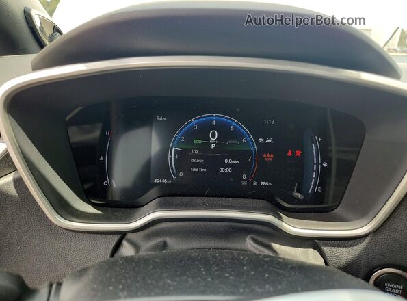 JTNC4MBE3S3245552 2025 TOYOTA COROLLA White Instrument cluster view