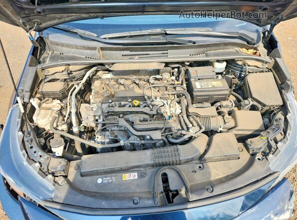 JTND4MBE2N3154118 2022 TOYOTA COROLLA Teal Widok wnętrza z tyłu