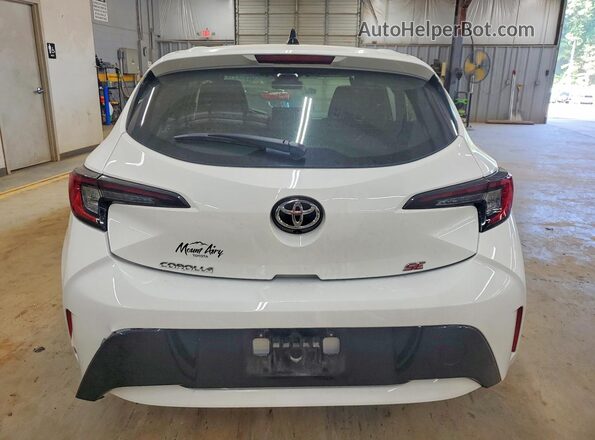 JTND4MBE4T3257232 2026 TOYOTA COROLLA White Rear view