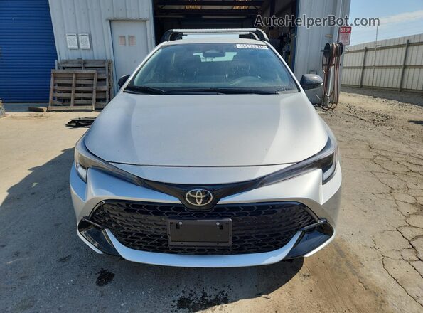 JTND4MBE4T3263161 2026 TOYOTA COROLLA Silver VIN sticker view