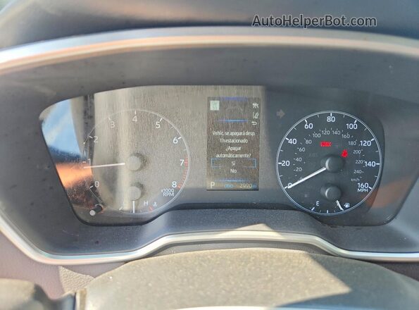 JTND4MBE4T3263161 2026 TOYOTA COROLLA Silver Instrument cluster view