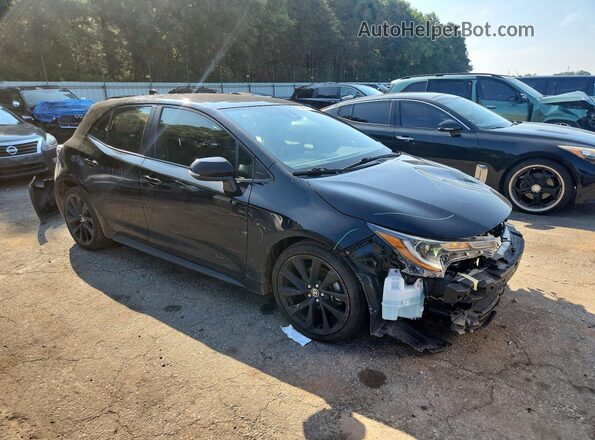 JTND4MBE6M3136705 2021 TOYOTA COROLLA Black Առջևի աջ