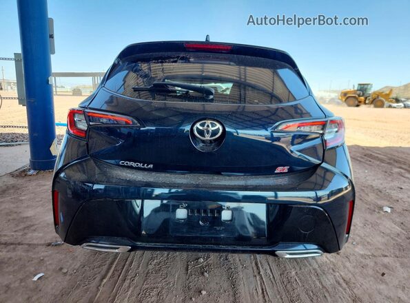 JTND4RBE3L3075583 2020 TOYOTA COROLLA Blue Widok z tyłu