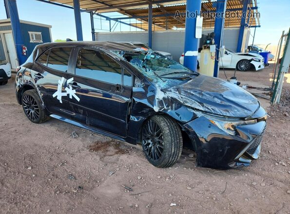 JTND4RBE3L3075583 2020 TOYOTA COROLLA Blue Przód prawy