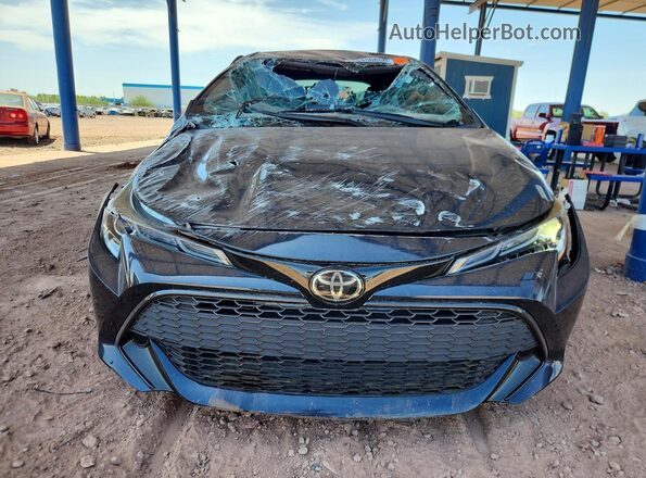 JTND4RBE3L3075583 2020 TOYOTA COROLLA Blue Widok z przodu
