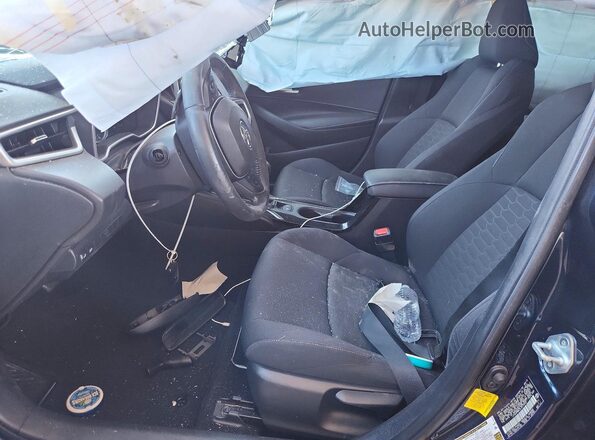 JTND4RBE3L3075583 2020 TOYOTA COROLLA Blue Widok wnętrza z przodu