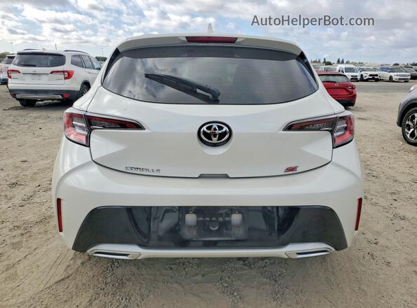 JTND4RBE3L3086003 2020 TOYOTA COROLLA White Widok z tyłu
