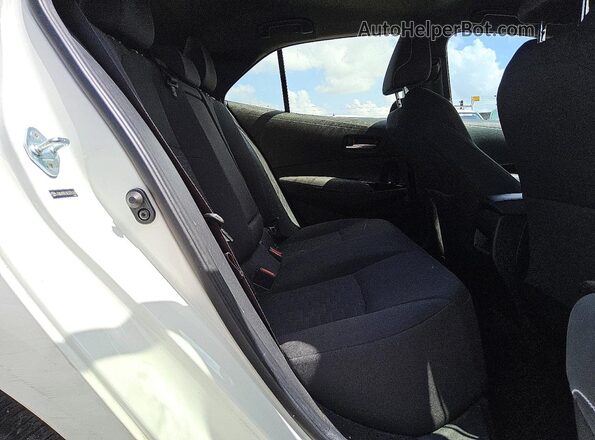 JTNK4RBE0K3025360 2019 TOYOTA COROLLA Белый Вид задних сидений