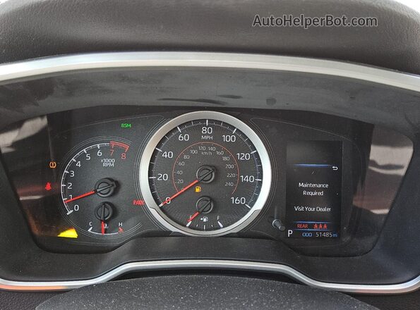JTNK4RBE0K3025360 2019 TOYOTA COROLLA Белый 