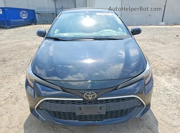 JTNK4RBE6K3024701 2019 TOYOTA COROLLA Black Front view