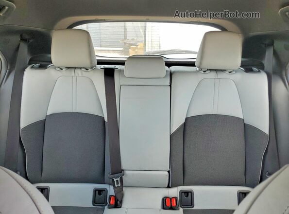 JTNK4RBE6K3024701 2019 TOYOTA COROLLA Black Rear seats view