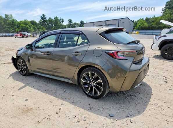 JTNK4RBEXK3040447 2019 TOYOTA COROLLA Brown Задня ліва чверть