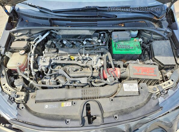 JTNK4RBEXK3040447 2019 TOYOTA COROLLA Brown Вид задньої частини салону