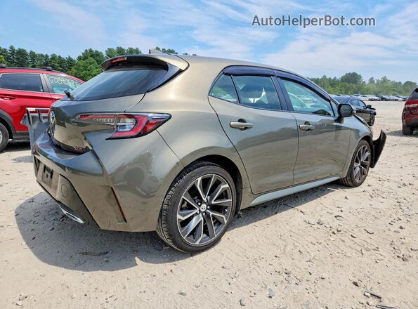 JTNK4RBEXK3040447 2019 TOYOTA COROLLA Brown Задня права чверть