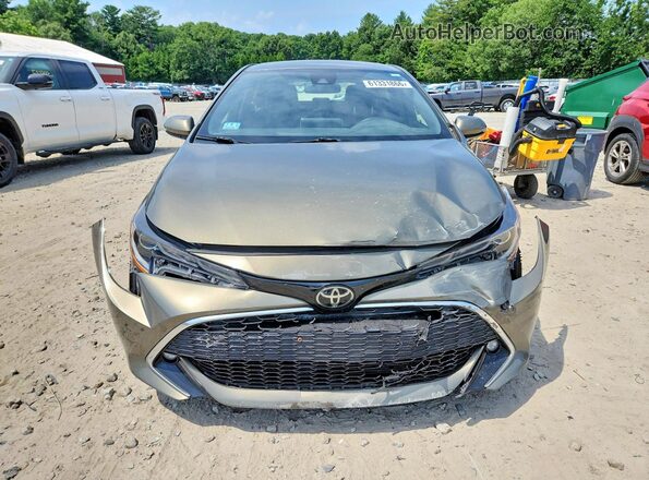 JTNK4RBEXK3040447 2019 TOYOTA COROLLA Brown Вид спереду