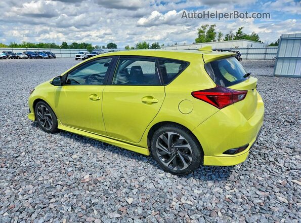 JTNKARJEXJJ560118 2018 TOYOTA COROLLA Yellow Հետևի ձախ