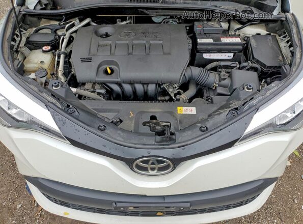 JTNKHMBX1M1127452 2021 TOYOTA C-HR White Սալոնի հետևի տեսք