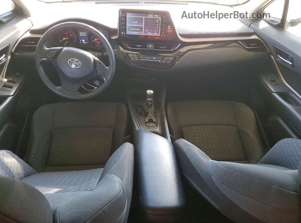 JTNKHMBX2M1112572 2021 TOYOTA C-HR Gray Առջևի վահանակի տեսք