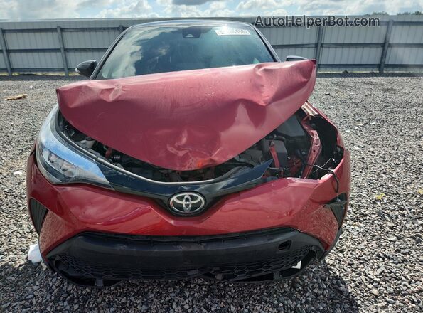 JTNKHMBX2M1119456 2021 TOYOTA C-HR Red Widok z przodu